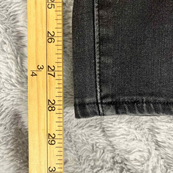 Levis Jeans Women 30 High Rise Skinny Black Stretch Denim Premium Fit Streetwear - Picture 10 of 11